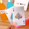 Poker Card Bottle Opener Stainless Steel Beer Cap Opener