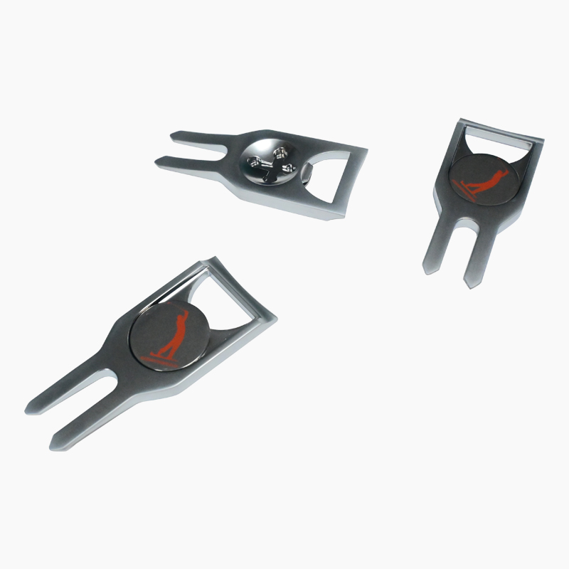 Multifunction Golf Divot Tool with Ball Line Marker
