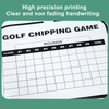 Dry-erase Golf Scoreboard (21.5 X 18.3 Cm) with Top-mounted Marker And Eraser