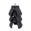 Plastic Golf Ball Picker with 3-Prong Claw, Attached To The Top of Your Club's Grip Using Screws 