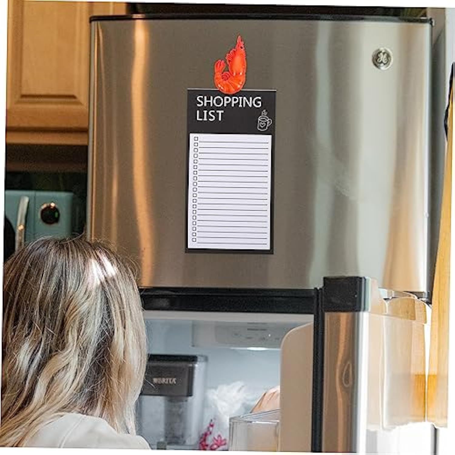 Daily Planner Journal Fridge Magnet Notepad, Size: 5.51 " x 2.95 "