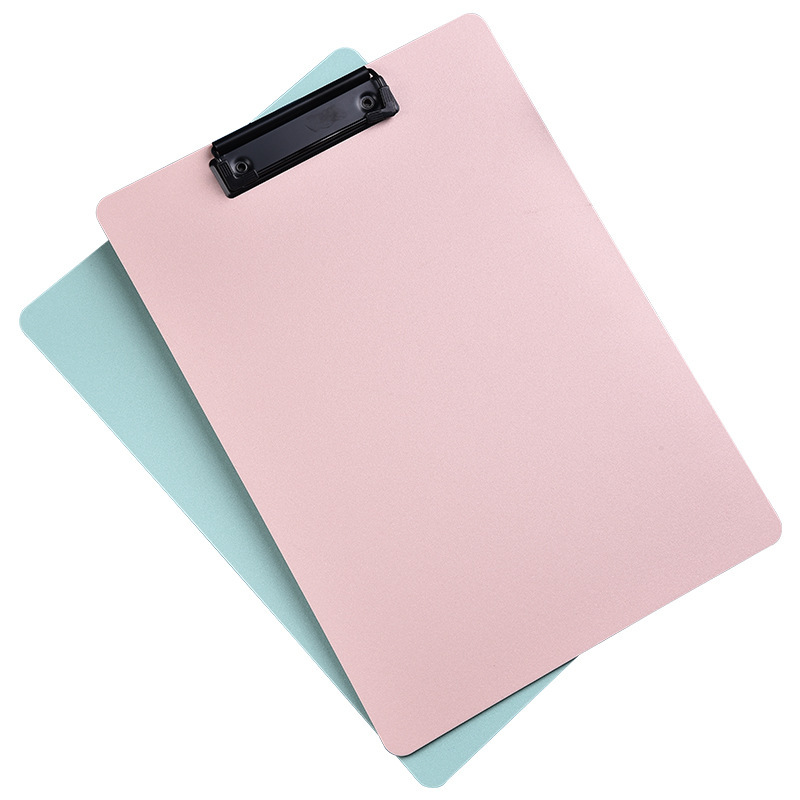 A4 File Writing Board Clipboard Folder Document With Metal Clip for Business, Office, Nursing, Restaurant.