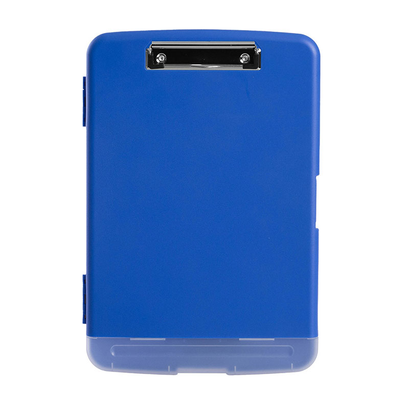 A4 Writing Clipboard With Pen Slot Multifunctional Paper Storage File Box PP Plastic Writing Board Clip