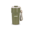 16oz Stainless Steel Coffee Mug with Handy Woven Handle