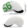 Durable Neoprene Golf Wedge Iron Headcovers Set with Numbered Tags for Easy Identification