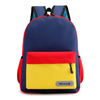 Canvas Student Backpack For Kids Children, features adjustable padded shoulder strap and reflective strips, 16.5'' * 11'' * 4.7''