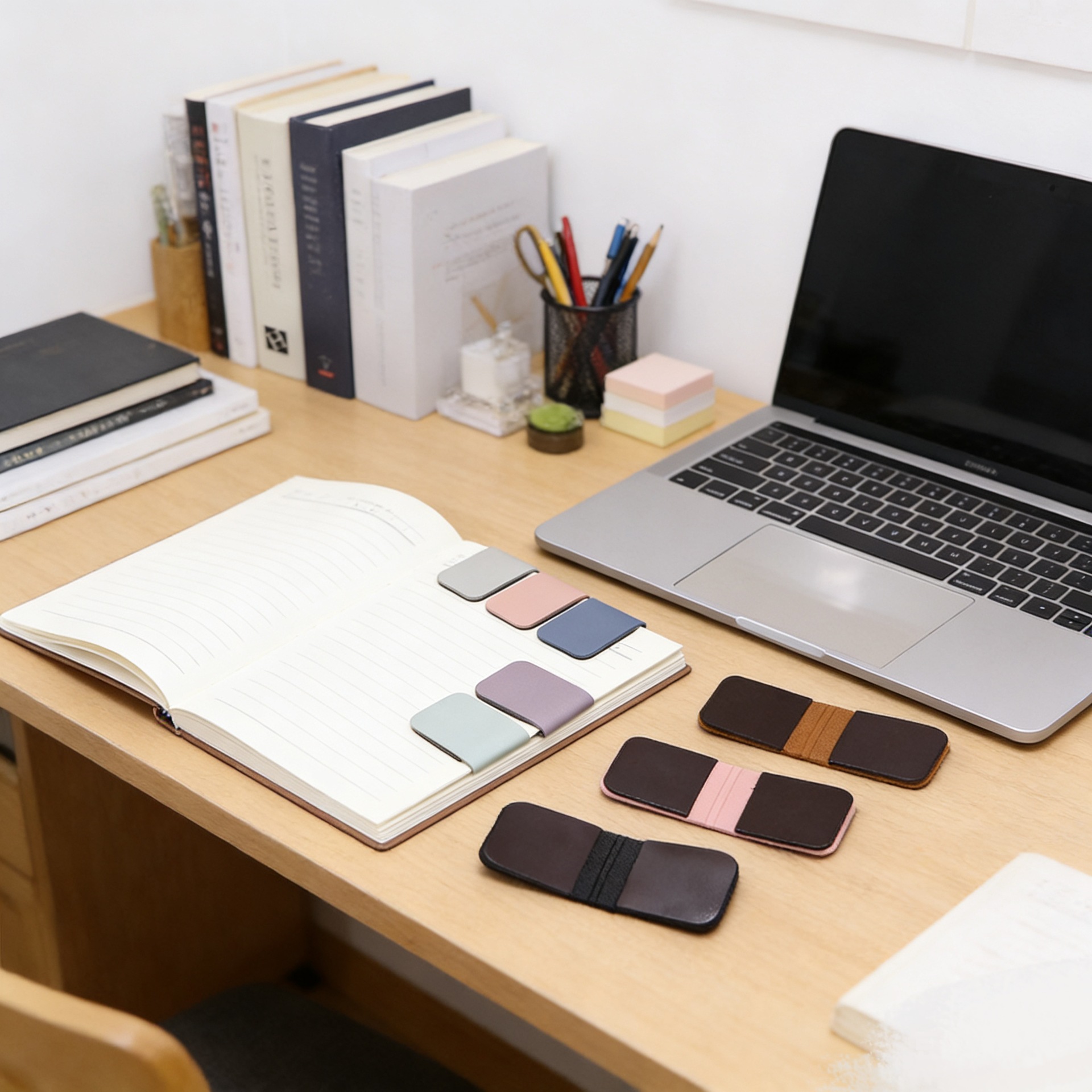 Leather Magnetic Bookmark