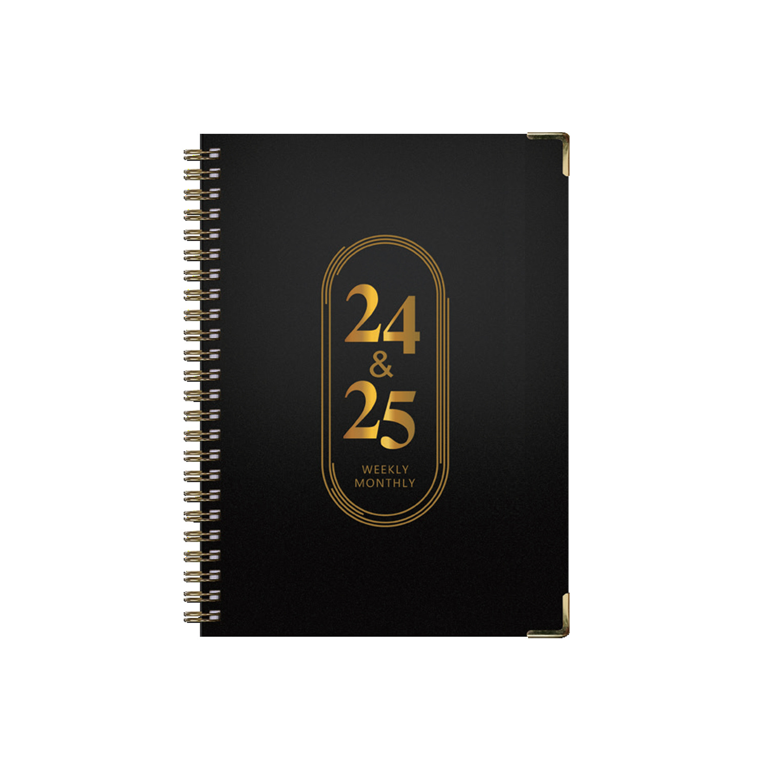 2024-2025 Weekly Monthly Planner Spiral Notebook
