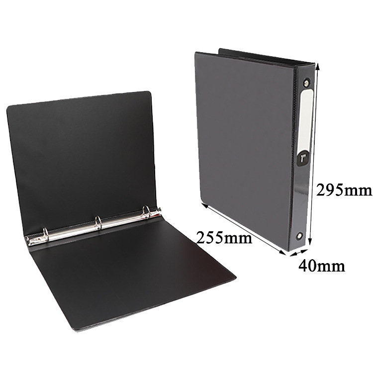 A4 Size Plastic 3 Ring Biners Folder Multi-functional Loose-leaf File Folder, Suitable for standard 3 Ring Binder
