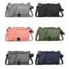 Large Soft Portable Changing Pad with Shoulder Strap- Compact Diaper Bag Changing Pad with Wipes Pockets