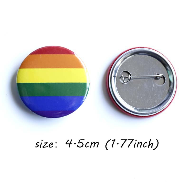 2.3" Round Button Safety Pin