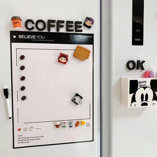 Custom Any Shape Logo Design Fridge Magnetic Memo Pads Whiteboard