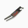 Zinc Alloy Golf Divot Tool with Bottle Opener
