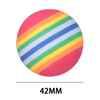 EVA Rainbow Foam Practice Golf Balls - Soft Foam Elastic Golf Balls for Indoor/Outdoor Training