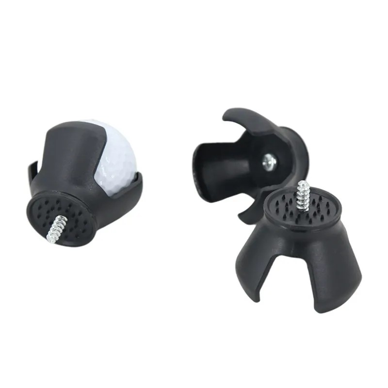 Plastic Golf Ball Picker with 3-Prong Claw, Attached To The Top of Your Club's Grip Using Screws 