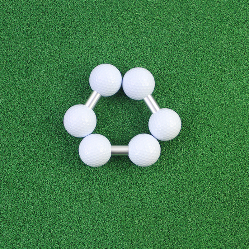 Dual-Ball Putter Alignment Balance Trainer
