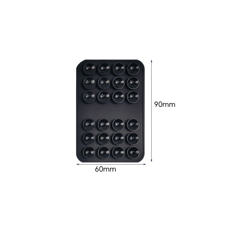 Silicone Adhesive Suction Cup Cell Phone Mount