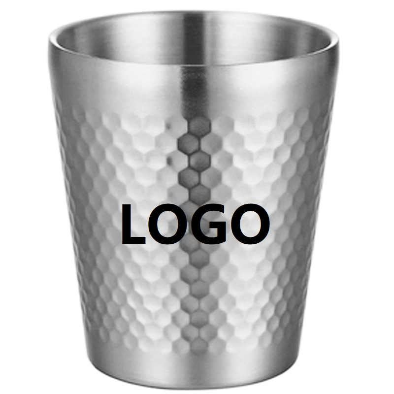 12-oz Diamond Hammer-textured Stainless Steel Insulated Cup