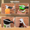Adjustable Jar Opener for Weak Hands, 3-1 Multifunctional Stainless Steel Can Opener Bottle Jar Lid Gripper