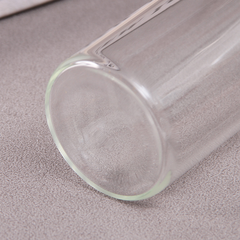 Portable 20 oz. Glass Water Bottle With Bamboo Screw-on Lid For Office Or Home