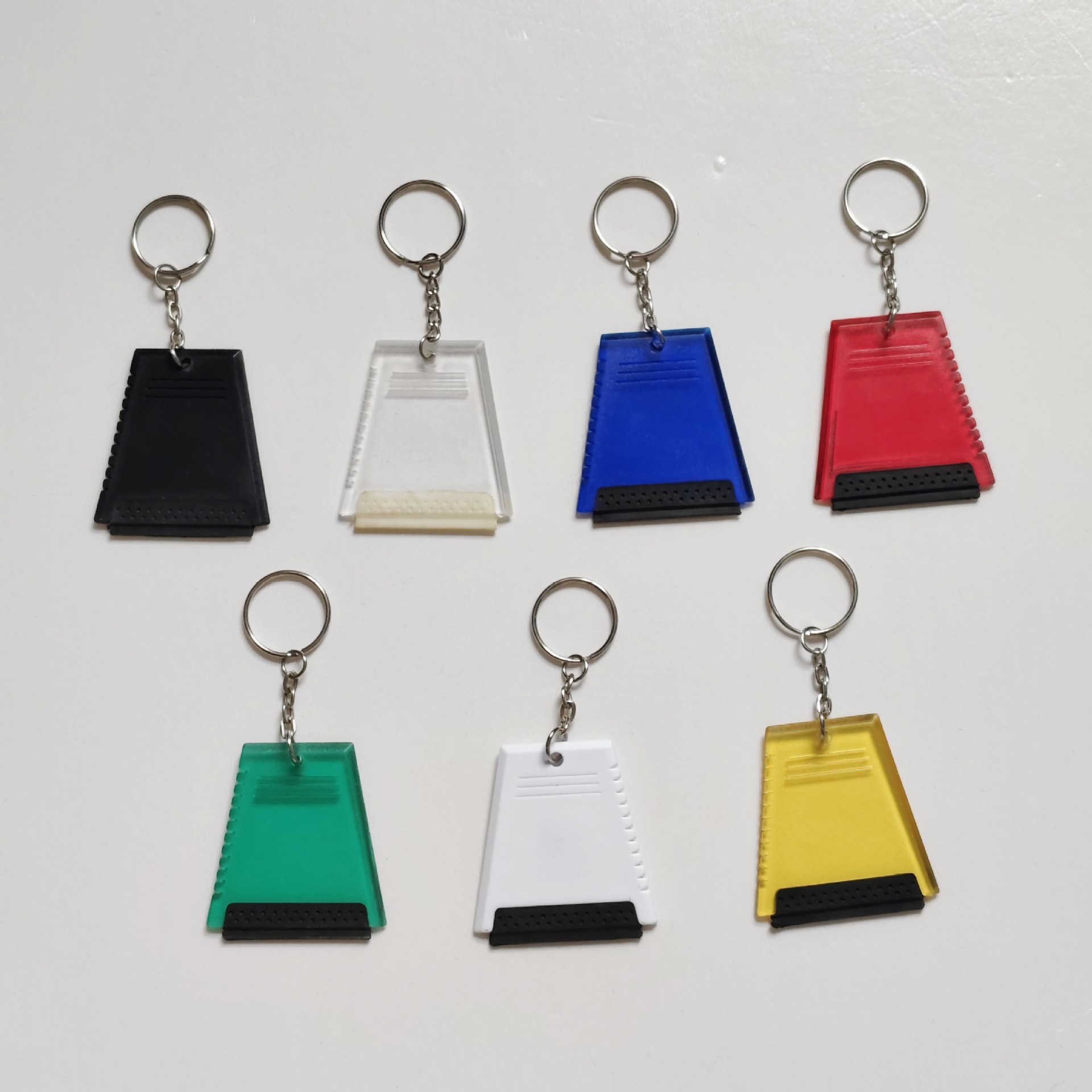 Mini Snow and Ice Scraper Key Chain Keychain Key Ring for Car Windshield Frost Removal Tool