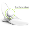 Portable Golf Putting Trainer with Curved Return Design That Simulates A Real Hole