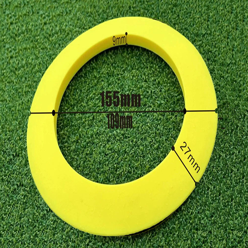 Portable Flexible Silicone Golf Putting Target Cup, 6.1"in Outer Diameter