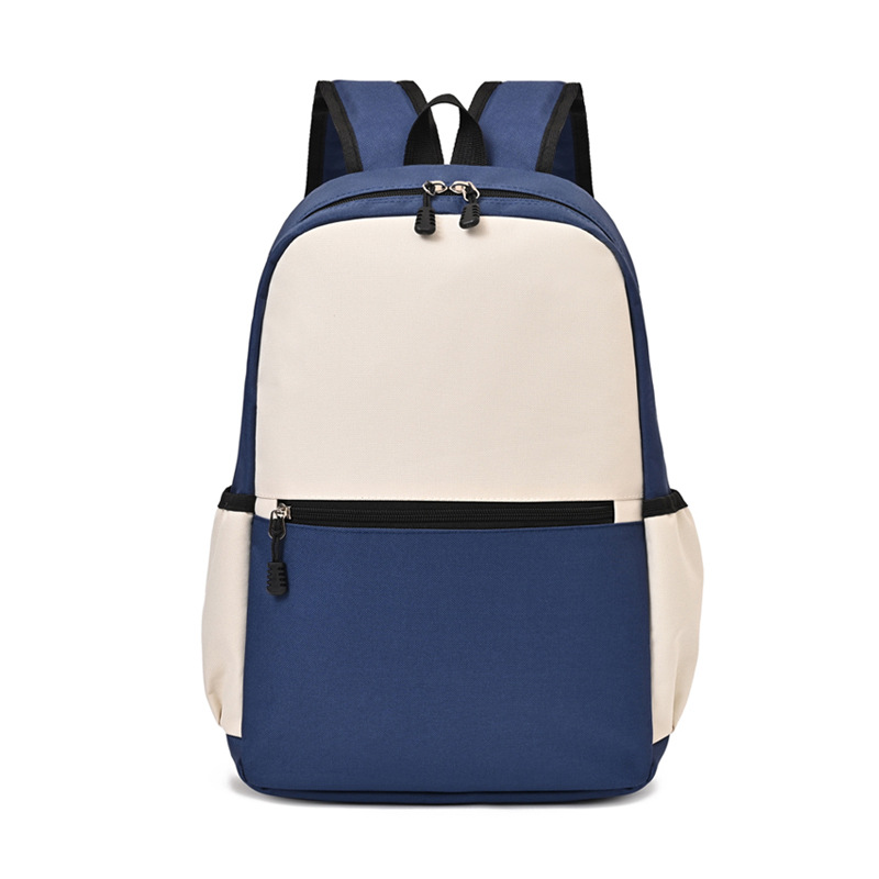 Customized large capacity Oxford student backpack, 16.5 '' * 11 '' * 4.7 ''