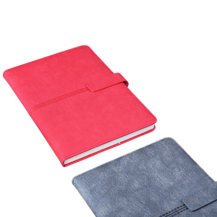 Hardcover Retro A5 PU Leather Buckle Business Notebook Journal, 5.6" * 8.2"