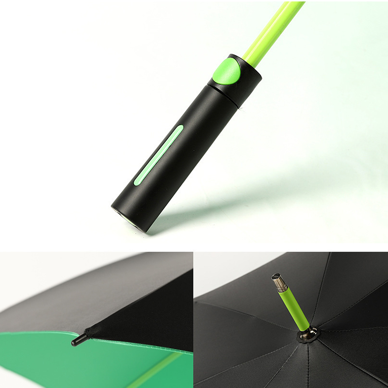 Premium 46" Arc Large Windproof All-weather Umbrella, 8 Ribs Classic UV Protection- Water Repellent Golf Umbrella