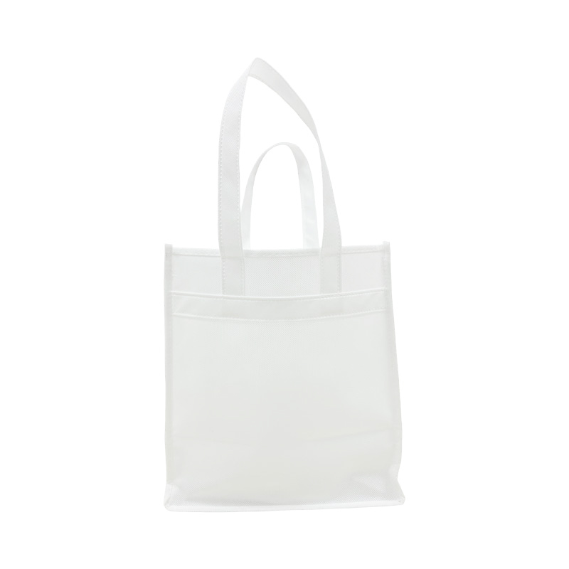 Durable 100 GSM Non-Woven 6 Bottle Wine Tote Bag with Poly Board Bottom Insert, 11" x 10" x 7", ideal for events and wineries.