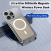 Ultra-Slim 5000mAh Magnetic Wireless Power Bank