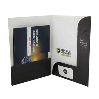 Custom Presentation File Pocket Folders