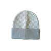 Vintage Plaid Knitted Hat Winter Beanies Windproof Unisex Soft Warm Acrylic Brimless Beanie Hats For Men and Women