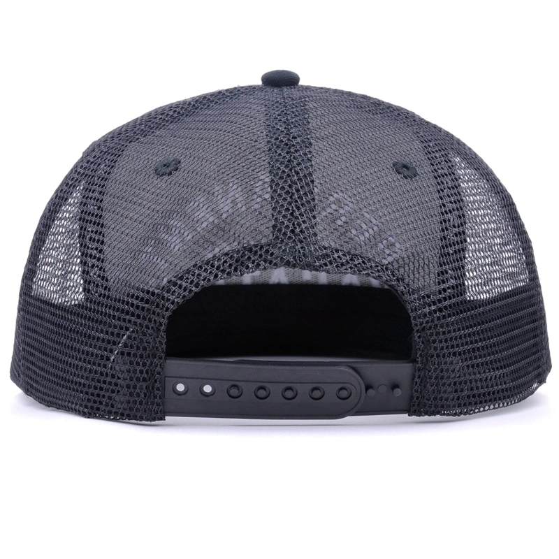 Embroidery Mesh Trucker Cap - 5 Panel