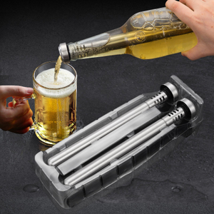 Stainless Steel Beer Chiller Sticks Bottle Wine, Water, & Beverage Cooling Sticks for Bar, Party & Campin