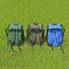  3-in-1 Portable Folding Camping Chair Stool Backpack with Large Capacity Cooler Insulated Bag for Travel, Beach, Hiking, Picnic