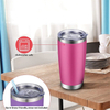 20 oz Food Grade Stainless Steel Insulated Tumbler With Lid
