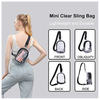 Clear Mini Stadium Sling Crossbody Bag