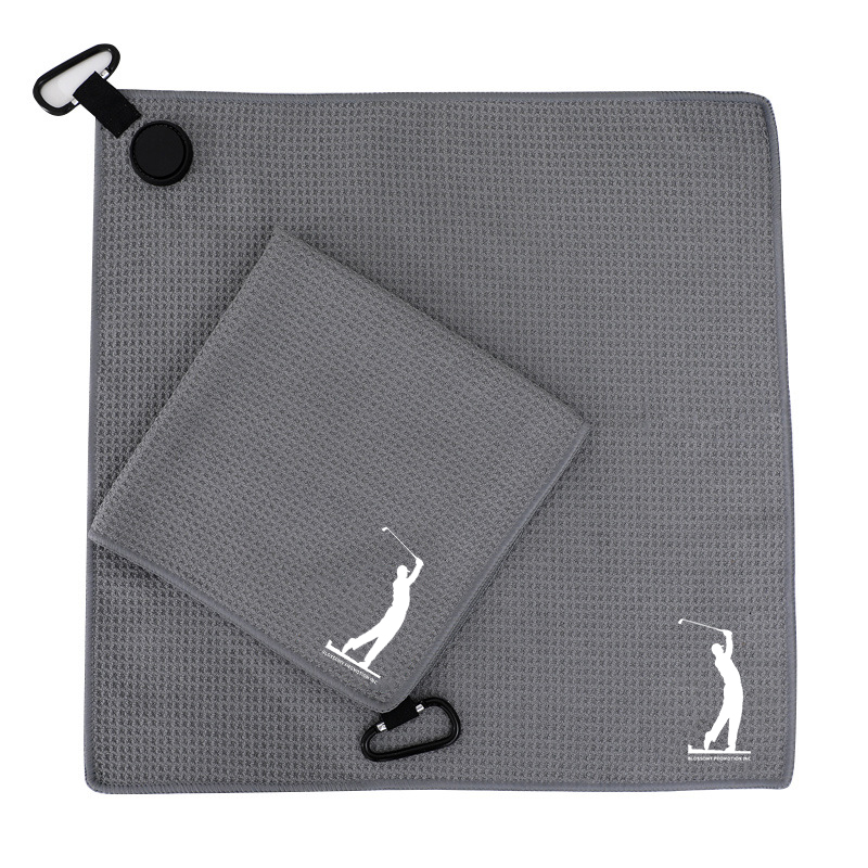 Microfiber Golf Towel with Magnetic and Carabiner