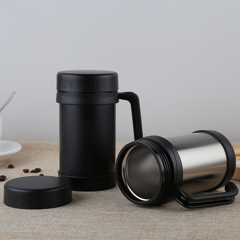 17OZ Stainless Steel Thermo Mug Double-wall Vacuum Insulated Flasks With Handle