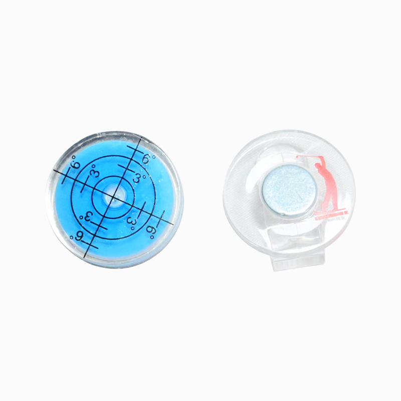 Golf Hat Clip Ball Marker With High Precision Green Reading