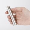 1oz Stainless Steel Mini Cylinder Hip Flask