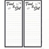 Magnetic Fridge Notepad with Full Soft Magnet Backing