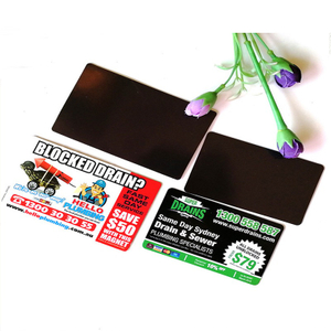 Business Card Magnets Peel and Stick Adhesive Magnetic Backings