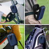 Durable EVA Golf Rangefinder Magnetic Case with N52 Strong Magnets, Carabiner, And Belt Loop