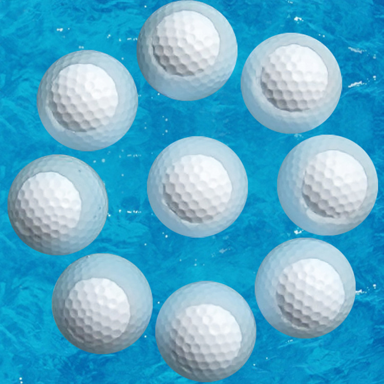 1.68" Dia Floating, Crack-resistant Double-Layer Golf Ball for Auea Golf