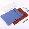 PU Leather Coffee Clipboard with Magnetic Clip Board. Premium Leather A4 Clipboard 