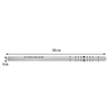 Golf Putting Alignment Ruler -- 35.6" x 1.6" Aluminum Stroke Guide Path and Face Alignment