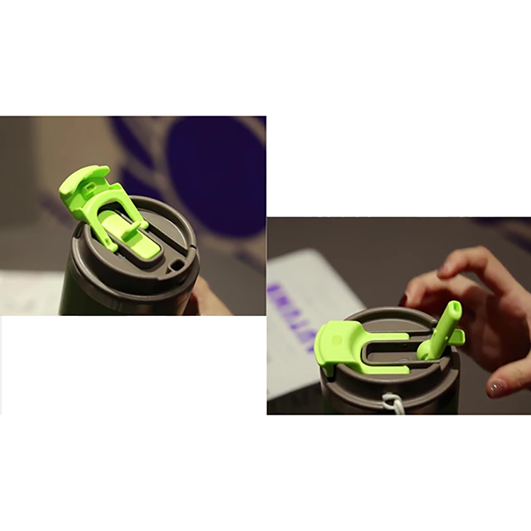 16oz Stainless Steel Coffee Mug with Handy Woven Handle